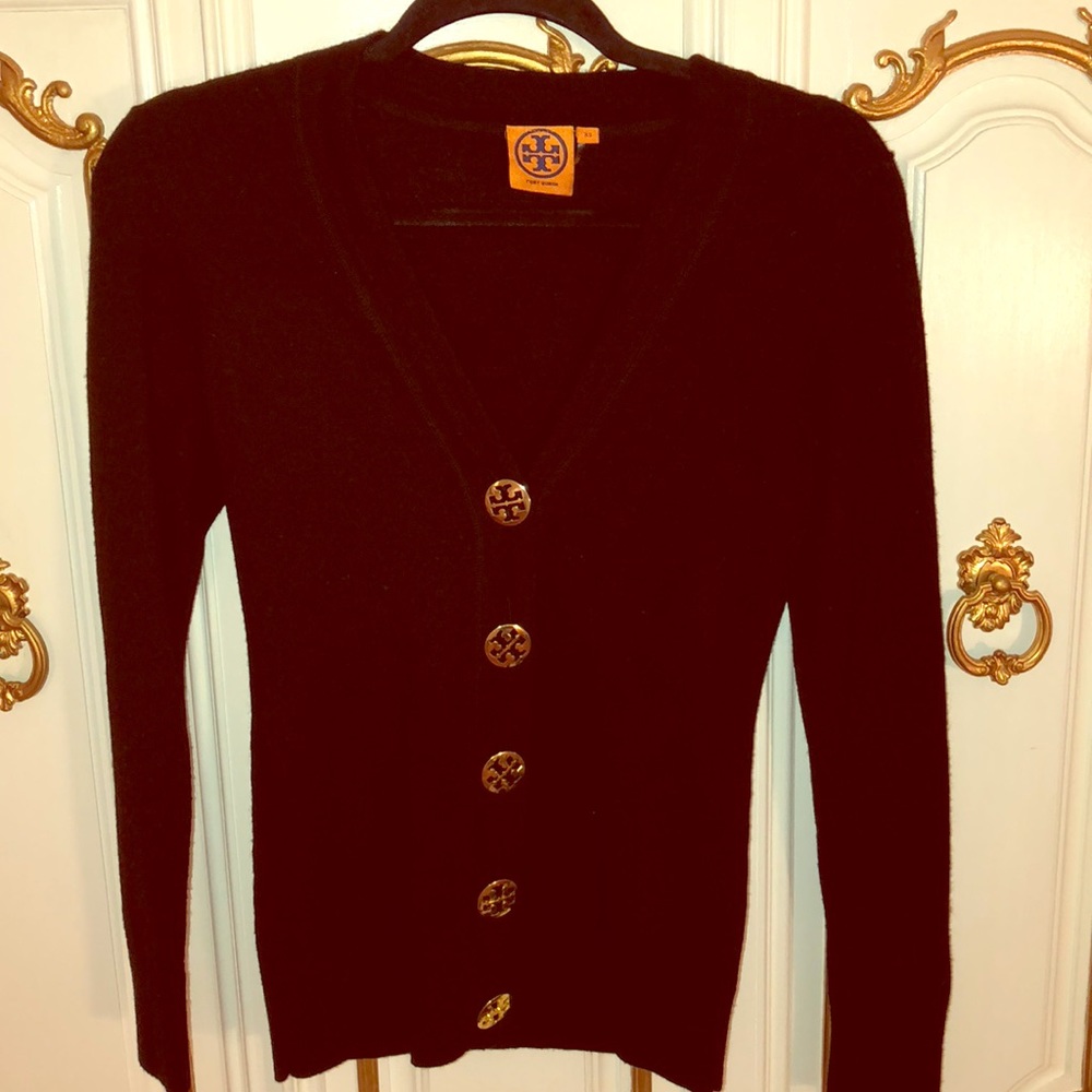 Tory Burch Black Cardigan